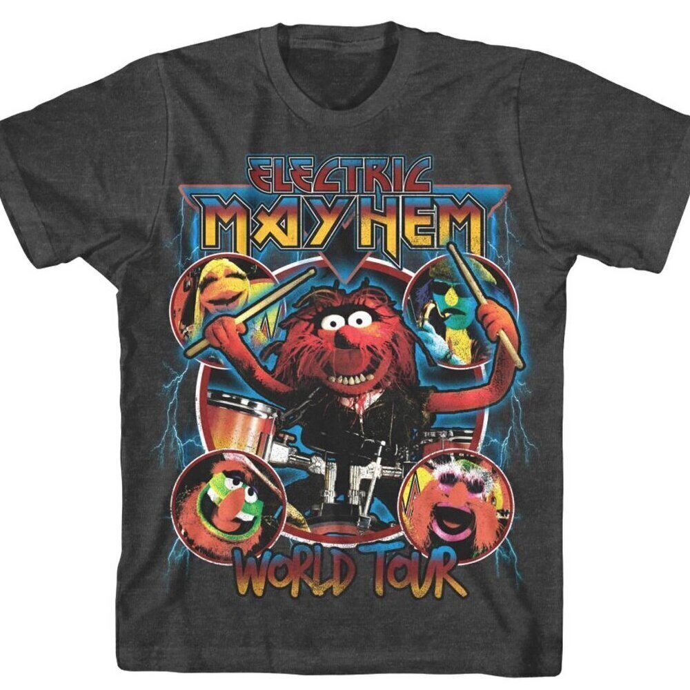The Muppets Dr Teeth Electric Mayhem World Tour T Shirt